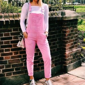 Pink Overalls